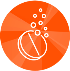 Effervescent tablets icon